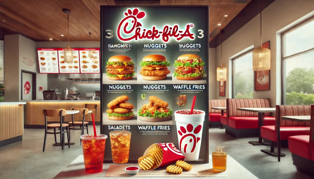 chick-fil-a menu