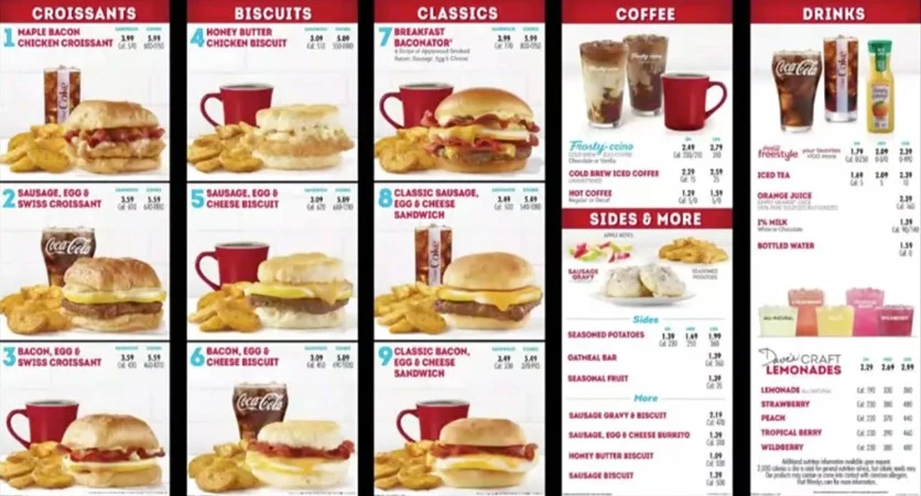 wendy's menu